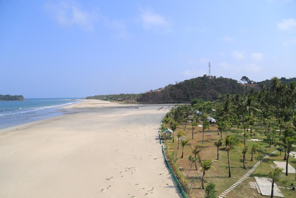 Ocean Front Campgrounds Ngwesaung Exterior foto